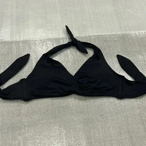 Kate Spade Black Halter Bikini  Top